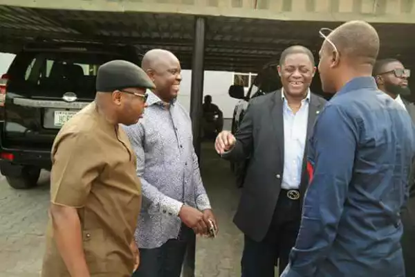 Fani-Kayode In Lagos Court For Patience Jonathan (Photos)